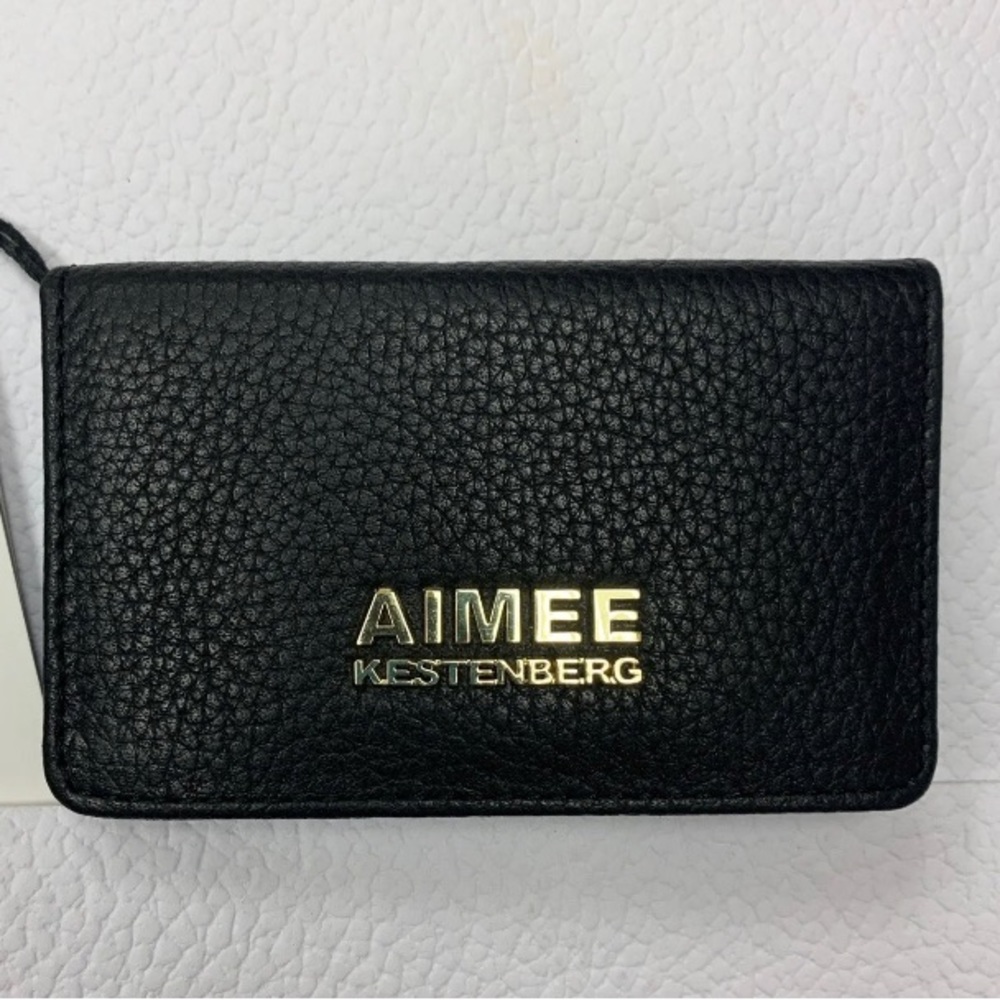 AIMEE KESTENBERG SAMMY BIFOLD CARD WALLET GENUINE LEATHER